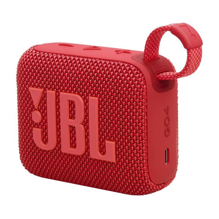 JBL GO 4 | Mini portable speaker - Bluetooth - IP67 - Rouge-Sonxplus Drummondville