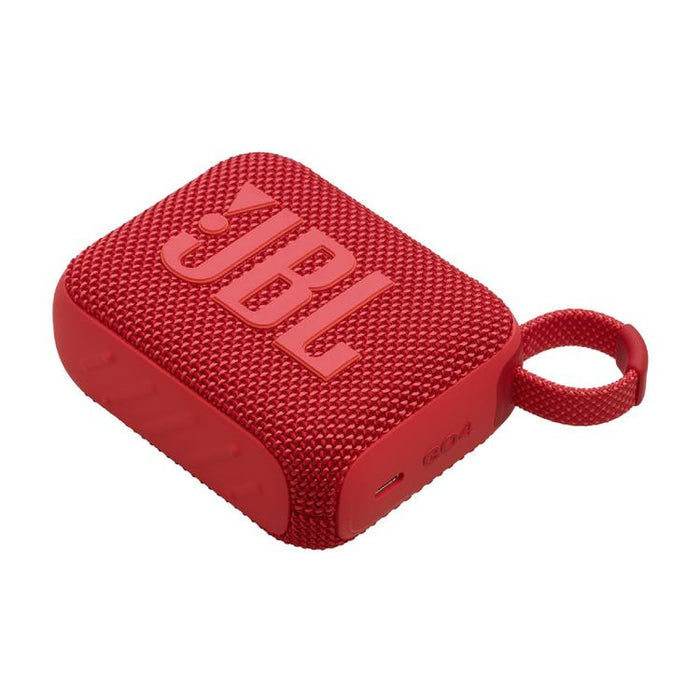 JBL GO 4 | Mini portable speaker - Bluetooth - IP67 - Rouge-Sonxplus Drummondville