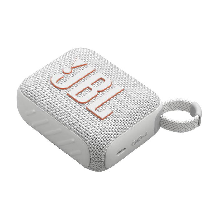 JBL GO 4 | Mini portable speaker - Bluetooth - IP67 - White-Sonxplus Drummondville