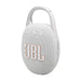 JBL Clip 5 | Portable Carabiner Speaker - Bluetooth - IP67 - White-Sonxplus Drummondville