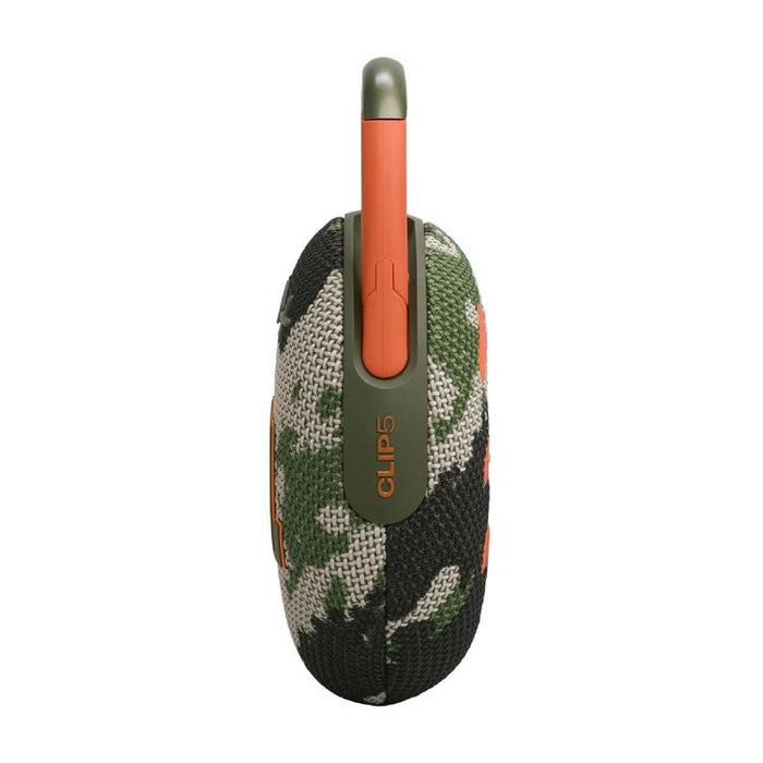 JBL Clip 5 | Portable Carabiner Speaker - Bluetooth - IP67 - Camouflage-Sonxplus Drummondville