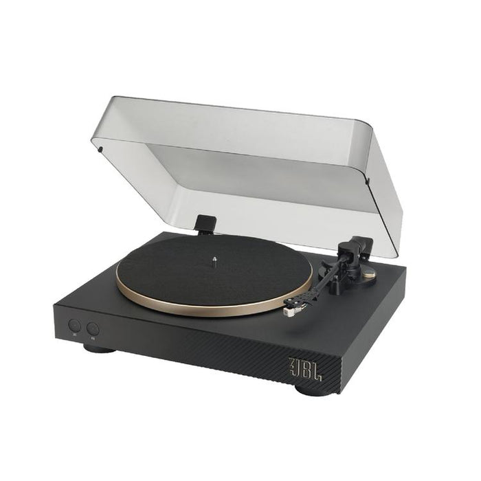 JBL Spinner BT | Bluetooth turntable - AptX-HD - MDF - Black/Orange-Sonxplus Drummondville