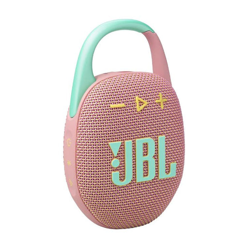 JBL Clip 5 | Portable Carabiner Speaker - Bluetooth - IP67 - Rose-Sonxplus Drummondville