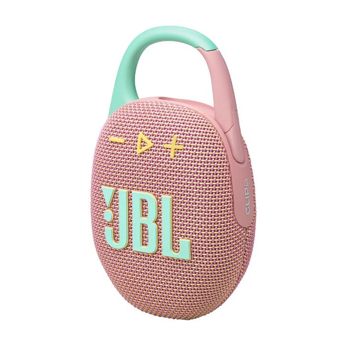 JBL Clip 5 | Portable Carabiner Speaker - Bluetooth - IP67 - Rose-Sonxplus Drummondville