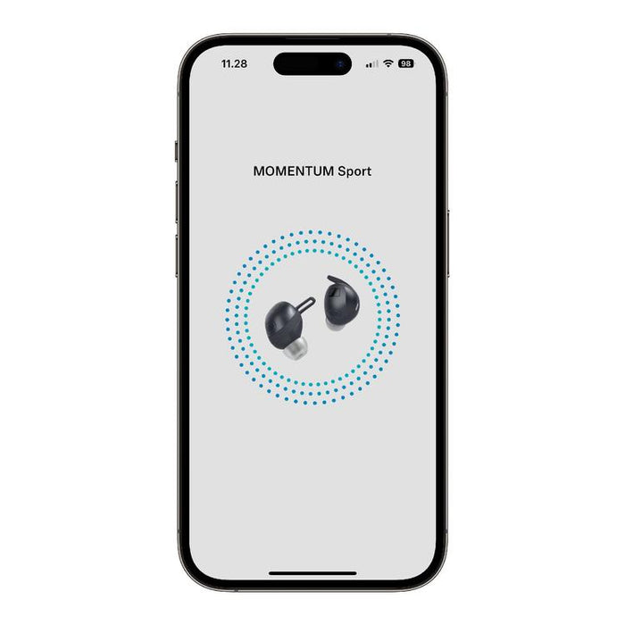 Sennheiser Momentum Sport | In-ear headphones - Wireless - Active noise reduction - Black-Sonxplus Drummondville