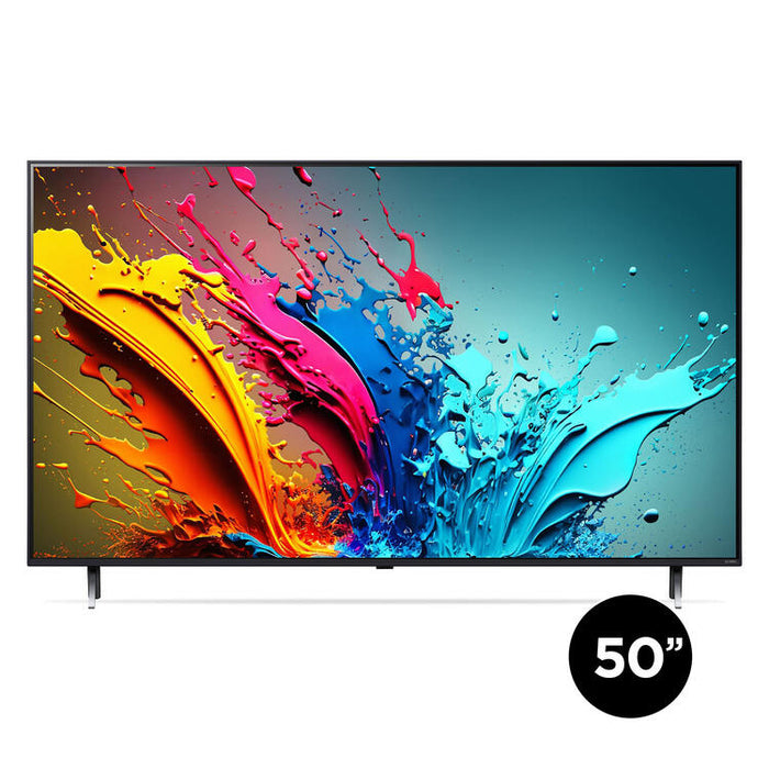 LG 50QNED85TUA | Téléviseur 50" QNED 4K - UHD 4K - Série QNED85T - 120Hz - Processeur IA a8 4K - Black-Sonxplus Drummondville