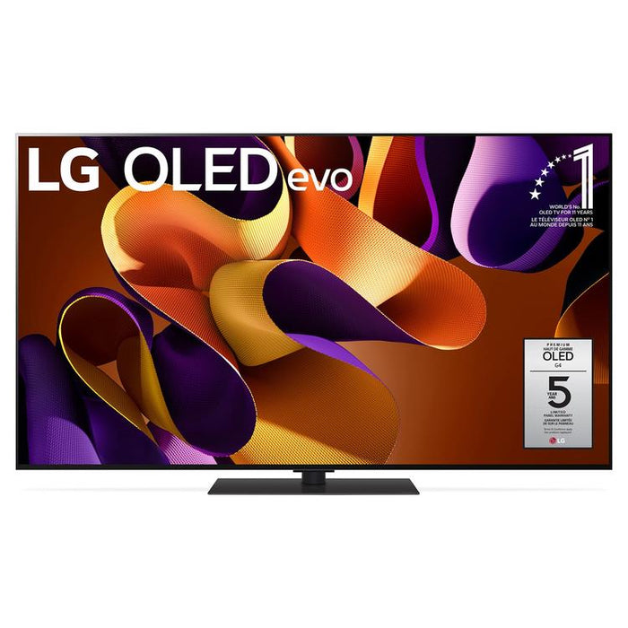 LG OLED65G4SUB | 65" 4K OLED Television - 120Hz - G4 Series - Processor IA a11 4K - Black-Sonxplus Drummondville