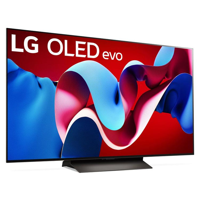 LG OLED77C4PUA | 77" 4K OLED Television - 120Hz - C4 Series - Processor IA a9 Gen7 4K - Black-Sonxplus Drummondville