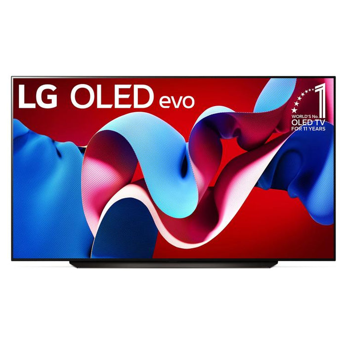 LG OLED83C4PUA | 83" 4K OLED Television - 120Hz - C4 Series - Processor IA a9 Gen7 4K - Black-Sonxplus Drummondville