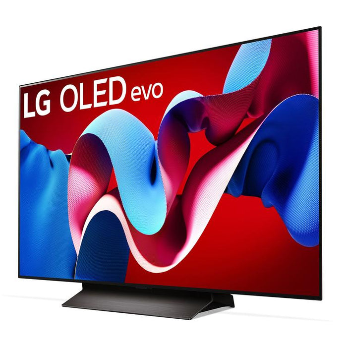 LG OLED48C4PUA | 48" 4K OLED Television - 120Hz - C4 Series - Processor IA a9 Gen7 4K - Black-Sonxplus Drummondville