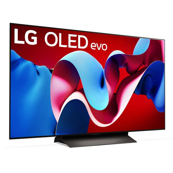 LG OLED48C4PUA | 48" 4K OLED Television - 120Hz - C4 Series - Processor IA a9 Gen7 4K - Black-Sonxplus Drummondville