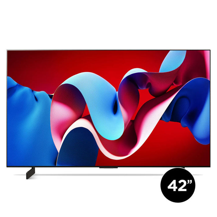 LG OLED42C4PUA | 42" 4K OLED Television - 120Hz - C4 Series - Processor IA a9 4K - Black-Sonxplus Drummondville