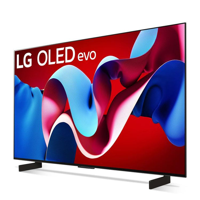 LG OLED42C4PUA | 42" 4K OLED Television - 120Hz - C4 Series - Processor IA a9 4K - Black-Sonxplus Drummondville