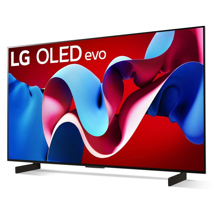 LG OLED42C4PUA | 42" 4K OLED Television - 120Hz - C4 Series - Processor IA a9 4K - Black-Sonxplus Drummondville