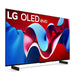 LG OLED42C4PUA | 42" 4K OLED Television - 120Hz - C4 Series - Processor IA a9 4K - Black-Sonxplus Drummondville