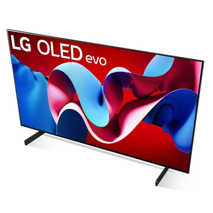 LG OLED42C4PUA | 42" 4K OLED Television - 120Hz - C4 Series - Processor IA a9 4K - Black-Sonxplus Drummondville