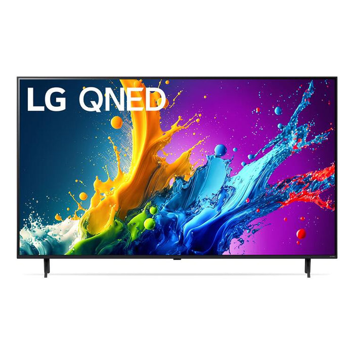 LG 50QNED80TUC | Téléviseur 50" QNED 4K - UHD 4K - Série QNED80 - 60Hz - Processeur IA a5 4K Gen7 - Black-Sonxplus Drummondville