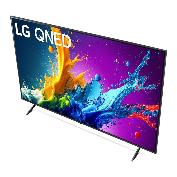 LG 50QNED80TUC | Téléviseur 50" QNED 4K - UHD 4K - Série QNED80 - 60Hz - Processeur IA a5 4K Gen7 - Black-Sonxplus Drummondville