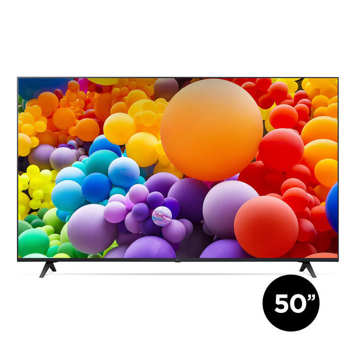 LG 50UT7570PUB | 50" TV - 4K Ultra HD - LED - UT7570 Series - HDR - Smart WebOS - 60 Hz native - AI a5 Gen7 4K processor - Black-Sonxplus Drummondville