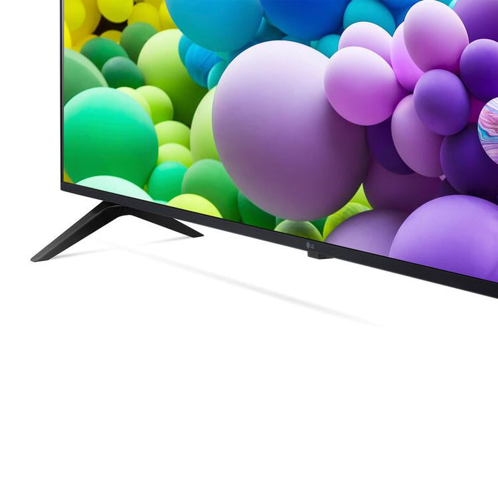 LG 50UT7570PUB | 50" TV - 4K Ultra HD - LED - UT7570 Series - HDR - Smart WebOS - 60 Hz native - AI a5 Gen7 4K processor - Black-Sonxplus Drummondville