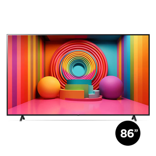 LG 86UT7590PUA | 86" Television - 4K Ultra HD - LED - UT7590 Series - HDR - Smart WebOS - 60 Hz native - IA a5 Gen7 4K Processor - Black-Sonxplus Drummondville