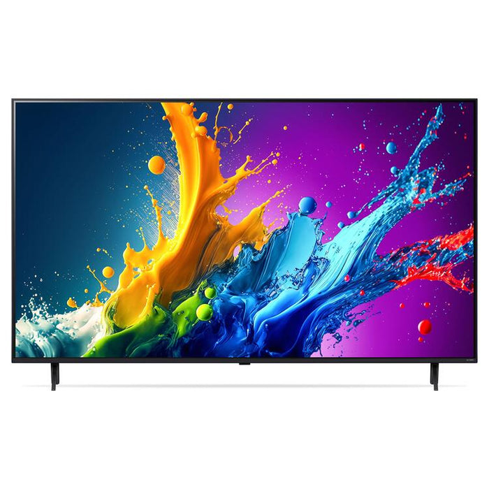 LG 43QNED80TUC | Television 43" QNED 4K - UHD 4K - QNED80 Series - 60Hz - Processor IA a5 4K Gen7 - Black-Sonxplus Drummondville