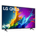 LG 55QNED80TUC | 55" QNED 4K TV - UHD 4K - QNED80 Series - 60Hz - Processor IA a5 4K Gen7 - Black-Sonxplus Drummondville