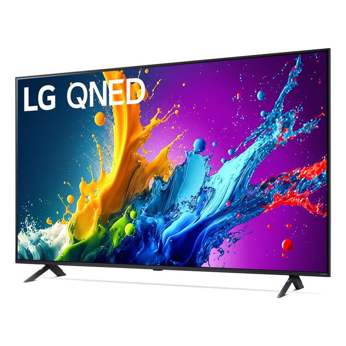 LG 75QNED80TUC | Téléviseur 75" QNED 4K - UHD 4K - Série QNED80 - 60Hz - Processeur IA a5 4K Gen7 - Black-Sonxplus Drummondville