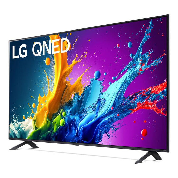 LG 75QNED80TUC | Téléviseur 75" QNED 4K - UHD 4K - Série QNED80 - 60Hz - Processeur IA a5 4K Gen7 - Black-Sonxplus Drummondville