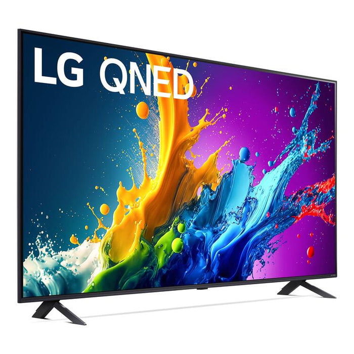 LG 75QNED80TUC | Téléviseur 75" QNED 4K - UHD 4K - Série QNED80 - 60Hz - Processeur IA a5 4K Gen7 - Black-Sonxplus Drummondville