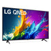 LG 75QNED80TUC | Téléviseur 75" QNED 4K - UHD 4K - Série QNED80 - 60Hz - Processeur IA a5 4K Gen7 - Black-Sonxplus Drummondville