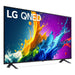 LG 86QNED80TUC.ACC | 86" QNED 4K TV - UHD 4K - QNED80 Series - 60Hz - Processor IA a5 4K Gen7 - Black-Sonxplus Drummondville