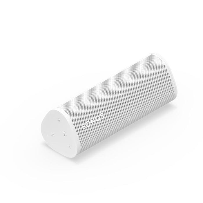 Sonos Roam 2 | Portable Speaker - Bluetooth - Wi-Fi - Waterproof - Stereo Pairing - White-Sonxplus Drummondville