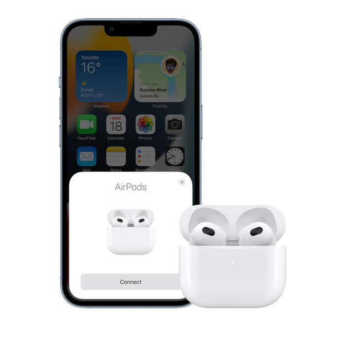 Apple Airpods 3rd Gen | In-Ear Headphones - Bluetooth - MagSafe - IPX4-Sonxplus Drummondville