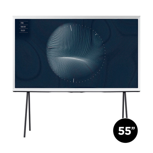 Samsung QN55LS01DAFXZC | The Serif 55" - QLED - 4k Ultra HD - 120 Hz - LS01D Series - White-Sonxplus Drummondville