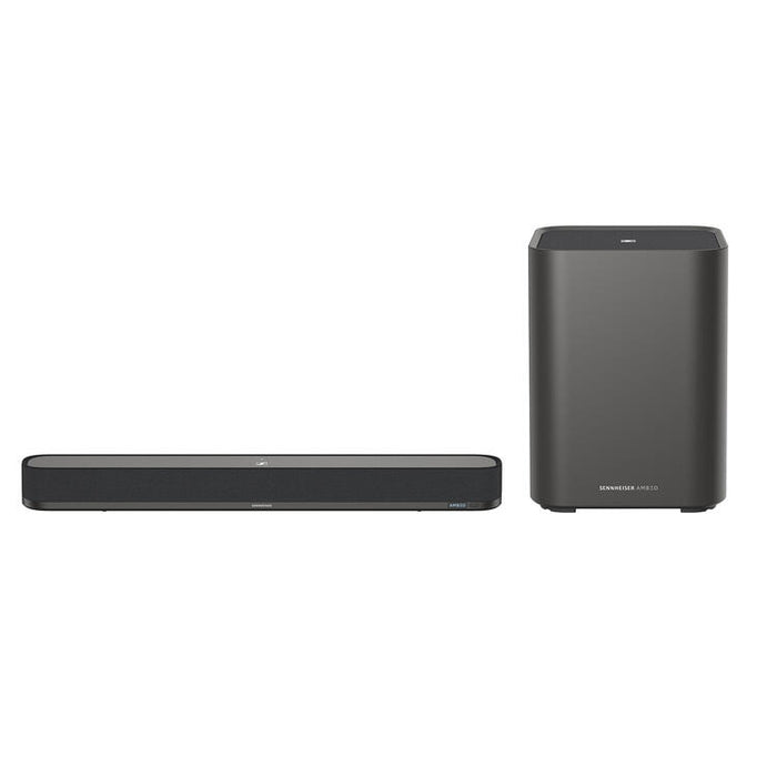 Sennheiser Ambeo mini et Sub | Soundbar 7.1.4 - 8" Subwoofer - 600W RMS total - Bluetooth - Black - Ensemble-Sonxplus Drummondville