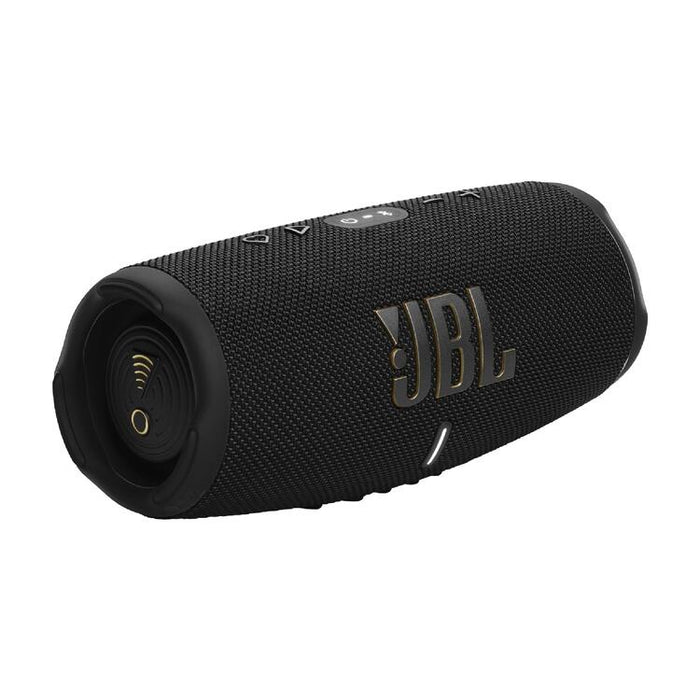 JBL Charge 5 Wi-Fi | Bluetooth Portable Speaker - Waterproof - With Powerbank - 20 Hours autonomy - Black-Sonxplus Drummondville