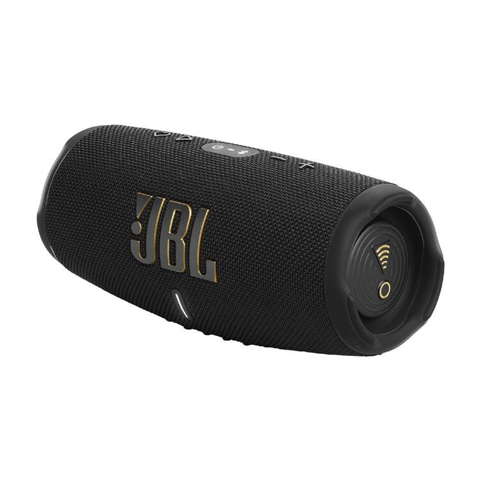 JBL Charge 5 Wi-Fi | Bluetooth Portable Speaker - Waterproof - With Powerbank - 20 Hours autonomy - Black-Sonxplus Drummondville