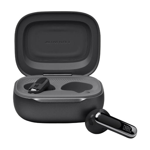 JBL Live Flex 3 | In-ear headphones - Wireless - Noise reduction - 1.45" touch screen - Black-Sonxplus Drummondville