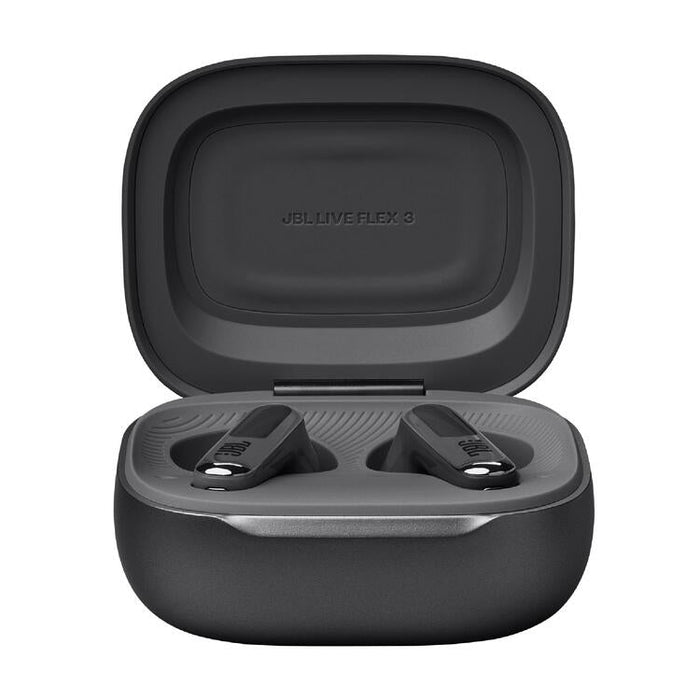 JBL Live Flex 3 | In-ear headphones - Wireless - Noise reduction - 1.45" touch screen - Black-Sonxplus Drummondville