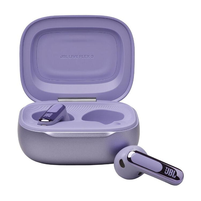 JBL Live Flex 3 | In-ear headphones - Wireless - Noise reduction - 1.45" touch screen - Mauve-Sonxplus Drummondville