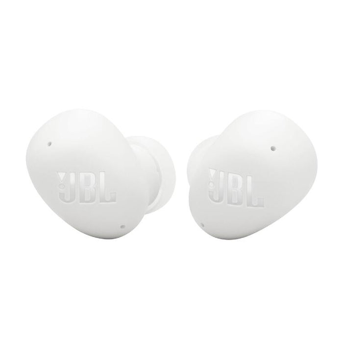 JBL Vibe Buds 2 | In-Ear Headphones - Wireless - Bluetooth - Smart Ambient Technology - White-Sonxplus Drummondville