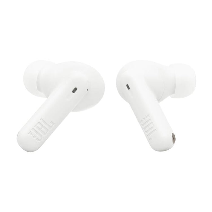 JBL Vibe Beam 2 | In-Ear Headphones - Wireless - Bluetooth - Smart Ambient Technology - White-Sonxplus Drummondville