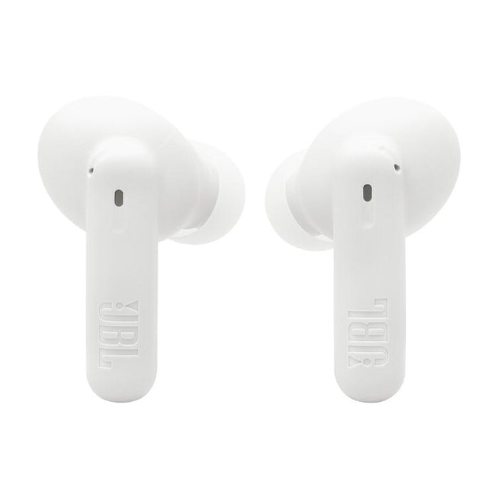 JBL Vibe Beam 2 | In-Ear Headphones - Wireless - Bluetooth - Smart Ambient Technology - White-Sonxplus Drummondville