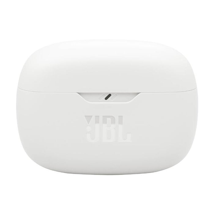 JBL Vibe Beam 2 | In-Ear Headphones - Wireless - Bluetooth - Smart Ambient Technology - White-Sonxplus Drummondville