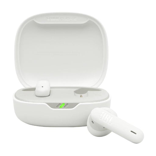 JBL Vibe Flex 2 | In-Ear Headphones - Wireless - Bluetooth - Smart Ambient Technology - White-Sonxplus Drummondville