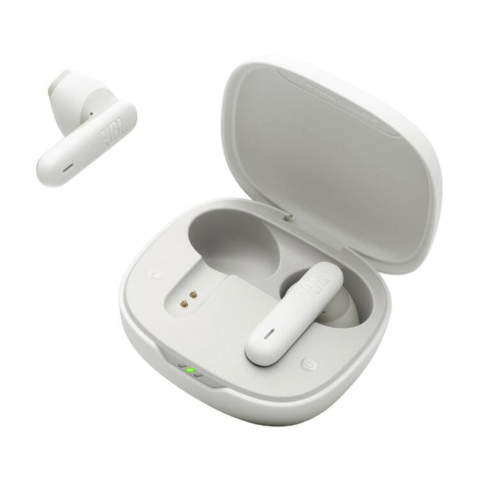 JBL Vibe Flex 2 | In-Ear Headphones - Wireless - Bluetooth - Smart Ambient Technology - White-Sonxplus Drummondville