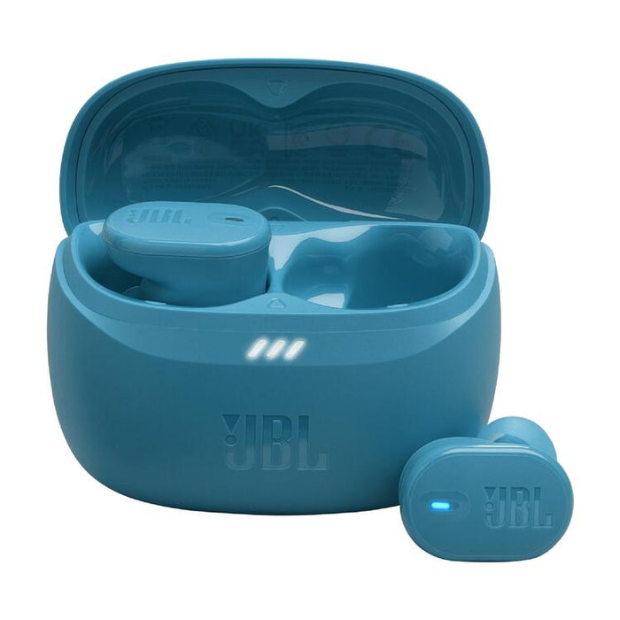 JBL Tune Buds 2 | In-Ear Headphones - 100% - Wireless - Bluetooth - Noise cancelling - 6 microphones - Turquoise-Sonxplus Drummondville