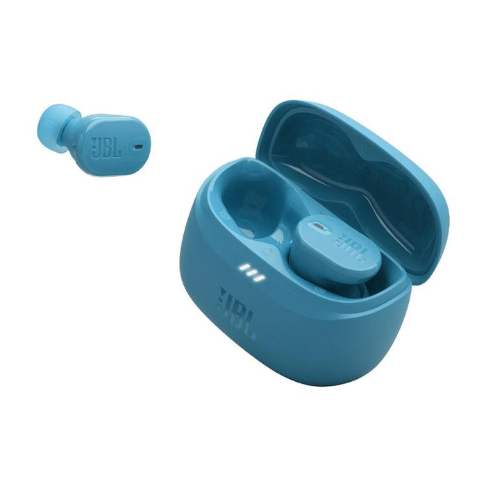 JBL Tune Buds 2 | In-Ear Headphones - 100% - Wireless - Bluetooth - Noise cancelling - 6 microphones - Turquoise-Sonxplus Drummondville