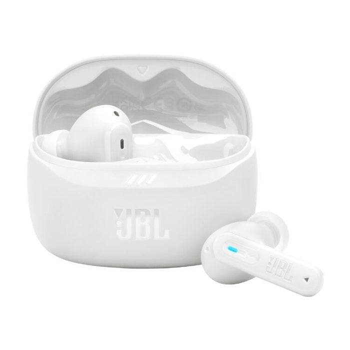 JBL Tune Beam 2 | In-Ear Headphones - 100% Wireless - Bluetooth - Smart Ambient - 6 Microphones - White-Sonxplus Drummondville